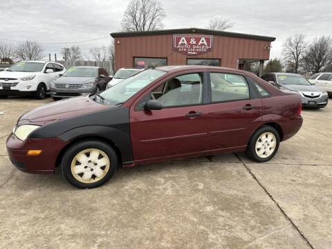 2006 Ford Focus for sale at A & A Auto Sales in Fayetteville AR