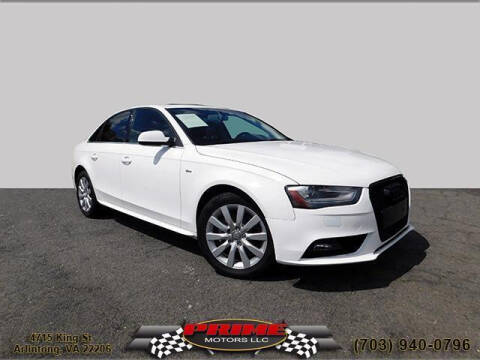 2015 Audi A4 for sale at PRIME MOTORS LLC in Arlington VA