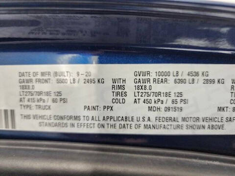 2020 RAM 2500 Tradesman