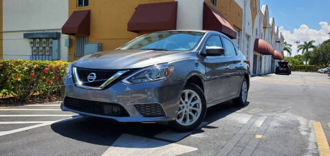 2019 Nissan Sentra for sale at POLLO AUTO SOLUTIONS in Miami FL