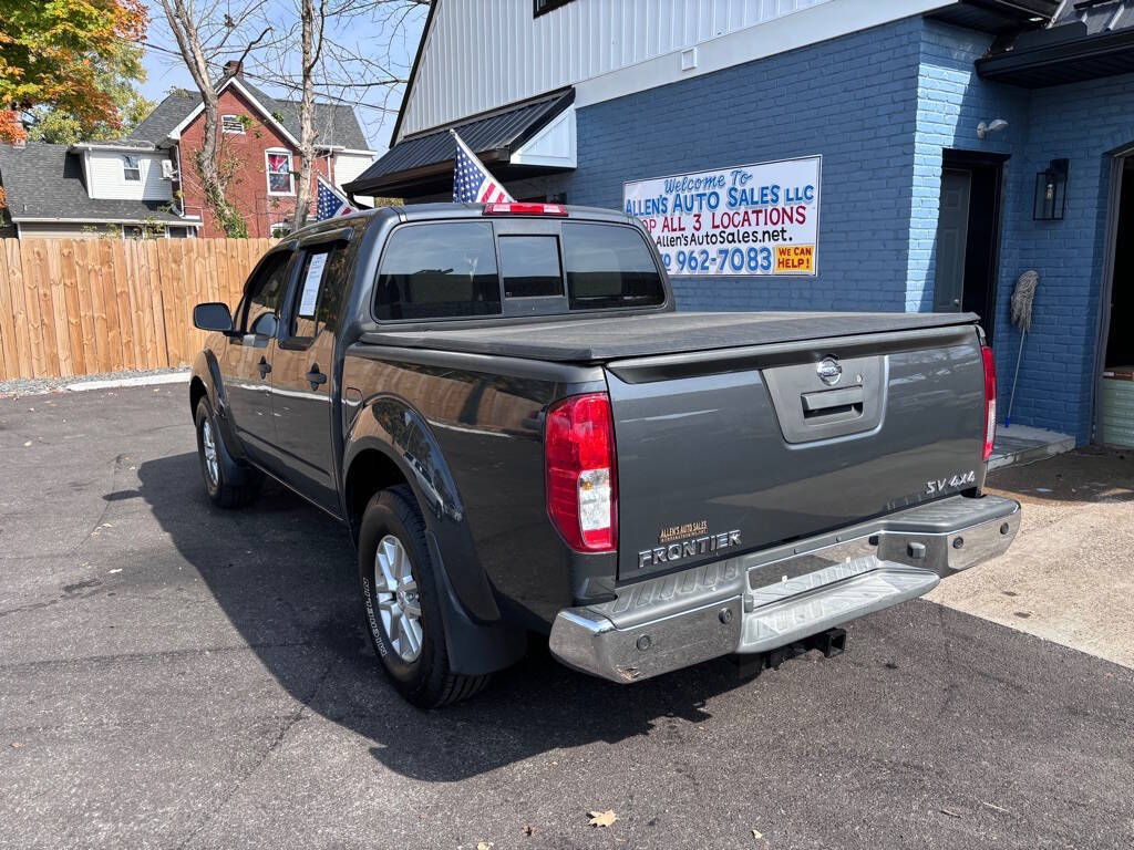 2015 Nissan Frontier for sale at Michael Johnson @ Allens Auto Sales Hopkinsville in Hopkinsville, KY