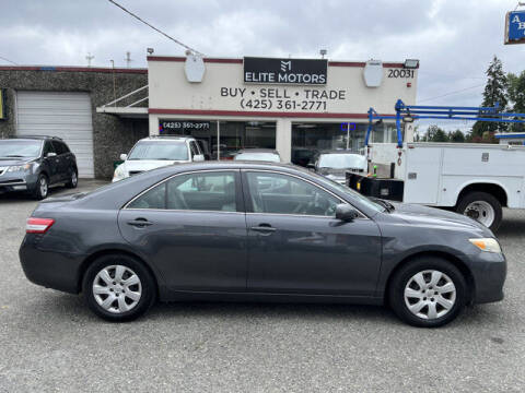 2010 Toyota Camry for sale at Elite Motors in Lynnwood WA