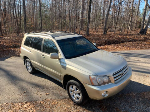 2001 Toyota Highlander for sale at Garber Motors in Midlothian VA