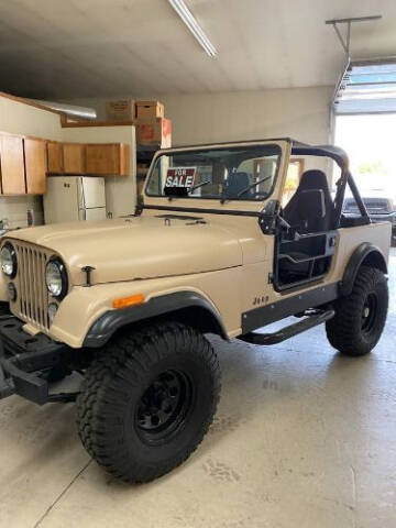 1981 Jeep CJ-7 for sale at Classic Car Deals in Cadillac MI