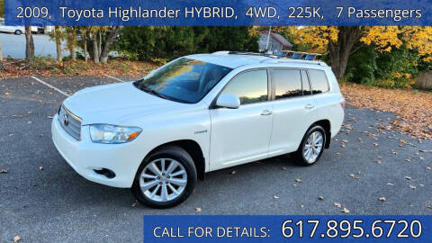 2009 Toyota Highlander Hybrid for sale at Carlot Express in Stow MA
