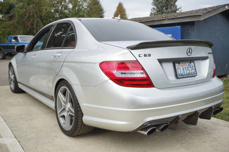 2011 Mercedes-Benz C-Class C 63 AMG