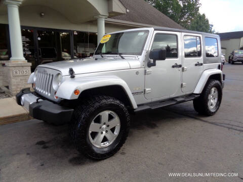2008 Jeep Wrangler Unlimited for sale at DEALS UNLIMITED INC in Portage MI