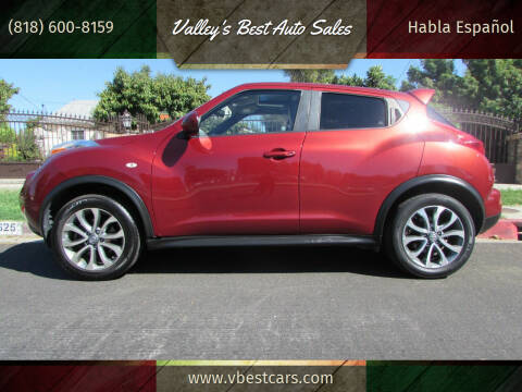 2012 Nissan JUKE for sale at Valley's Best Auto Sales in Reseda CA