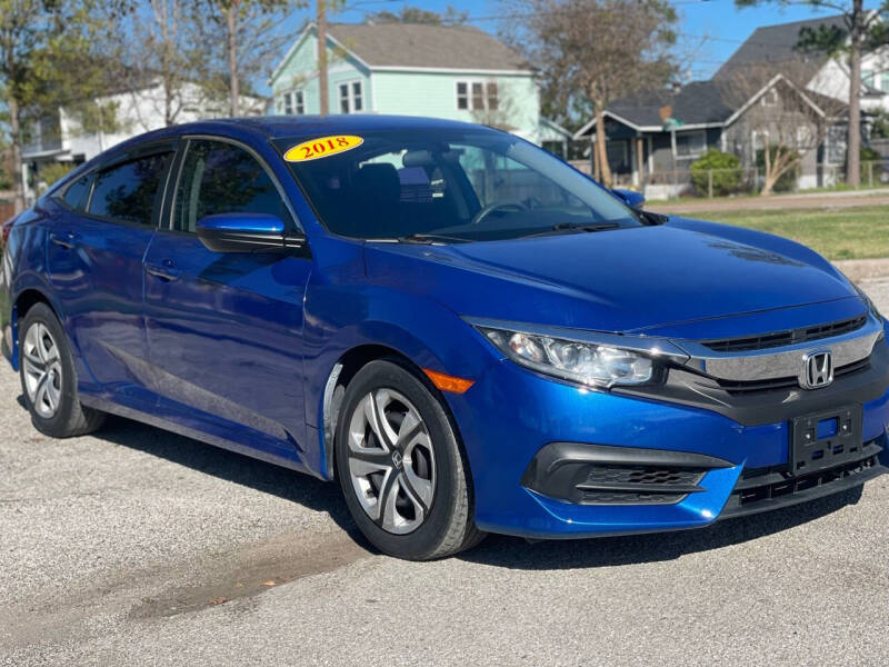 2018 Honda Civic for sale at 3M Motors LLC in Houston TX