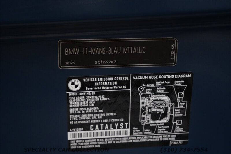 2003 BMW M5