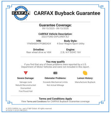 2023 Ford Explorer XLT