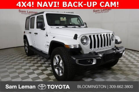 2018 Jeep Wrangler Unlimited for sale at Sam Leman Toyota Bloomington in Bloomington IL