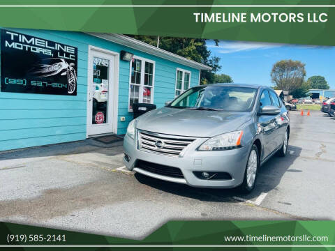 2013 Nissan Sentra for sale at Timeline Motors LLC in Clayton NC