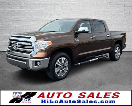 2017 Toyota Tundra for sale at Hi-Lo Auto Sales in Frederick MD