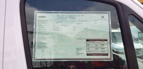 2021 Freightliner Sprinter Cargo