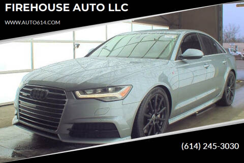 2017 Audi A6 for sale at FIREHOUSE AUTO LLC in Canal Winchester OH