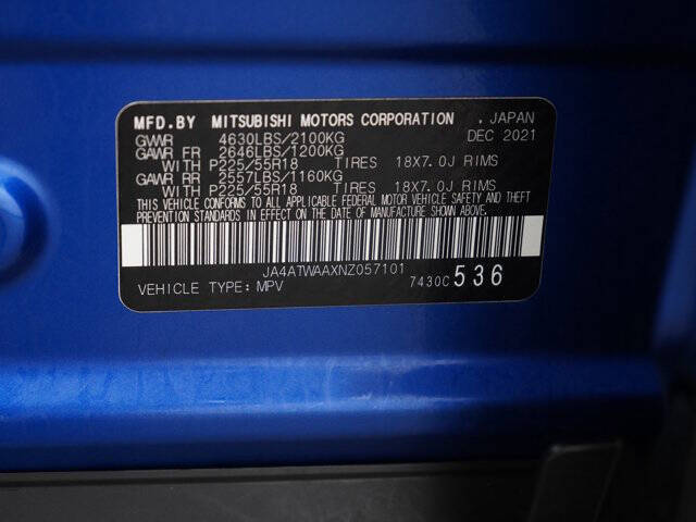2022 Mitsubishi Eclipse Cross SE