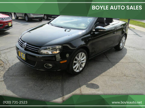 2013 Volkswagen Eos for sale at Boyle Auto Sales in Appleton WI