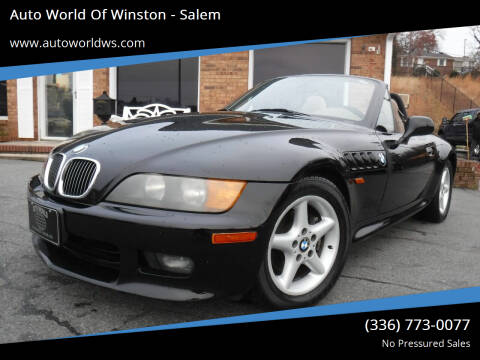 1998 BMW Z3 for sale at Auto World Of Winston - Salem in Winston Salem NC