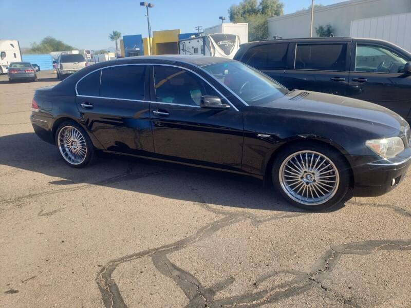 2007 BMW 7 Series for sale at CAMEL MOTORS in Tucson AZ
