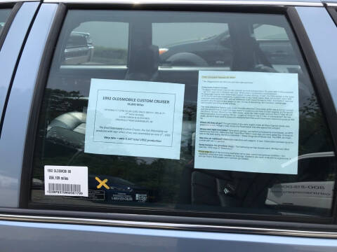 1992 Oldsmobile Custom Cruiser