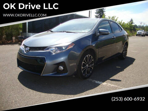 2014 Toyota Corolla for sale at OK Drive LLC in Federal Way WA