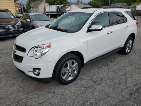 2014 Chevrolet Equinox for sale at D -N- J Auto Sales Inc. in Fort Wayne IN