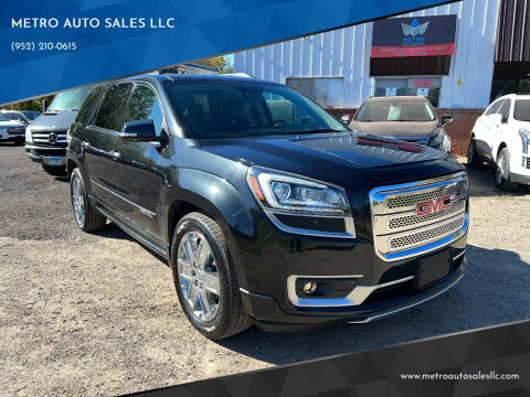 2014 GMC Acadia for sale at METRO AUTO SALES LLC in Lino Lakes MN