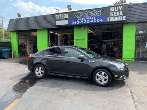 2012 Chevrolet Cruze for sale at Xpress Auto Sales in Roseville MI