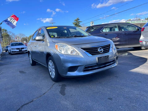 2013 Nissan Versa for sale at Plaistow Auto Group in Plaistow NH