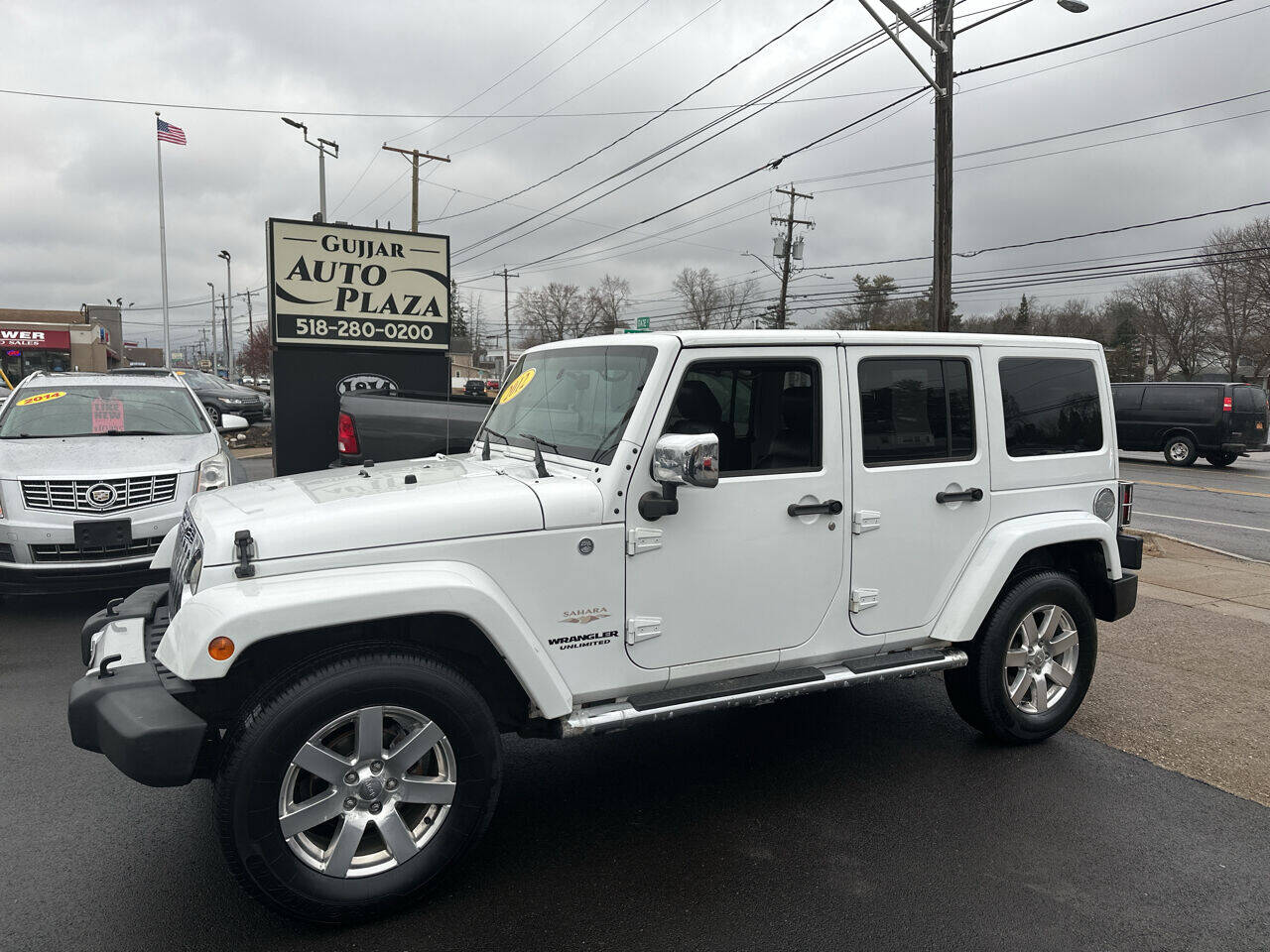 2012 Jeep Wrangler Unlimited for sale at Gujjar Auto Plaza Inc in Schenectady, NY