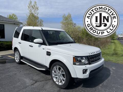 2016 Land Rover LR4 for sale at IJN Automotive Group LLC in Reynoldsburg OH