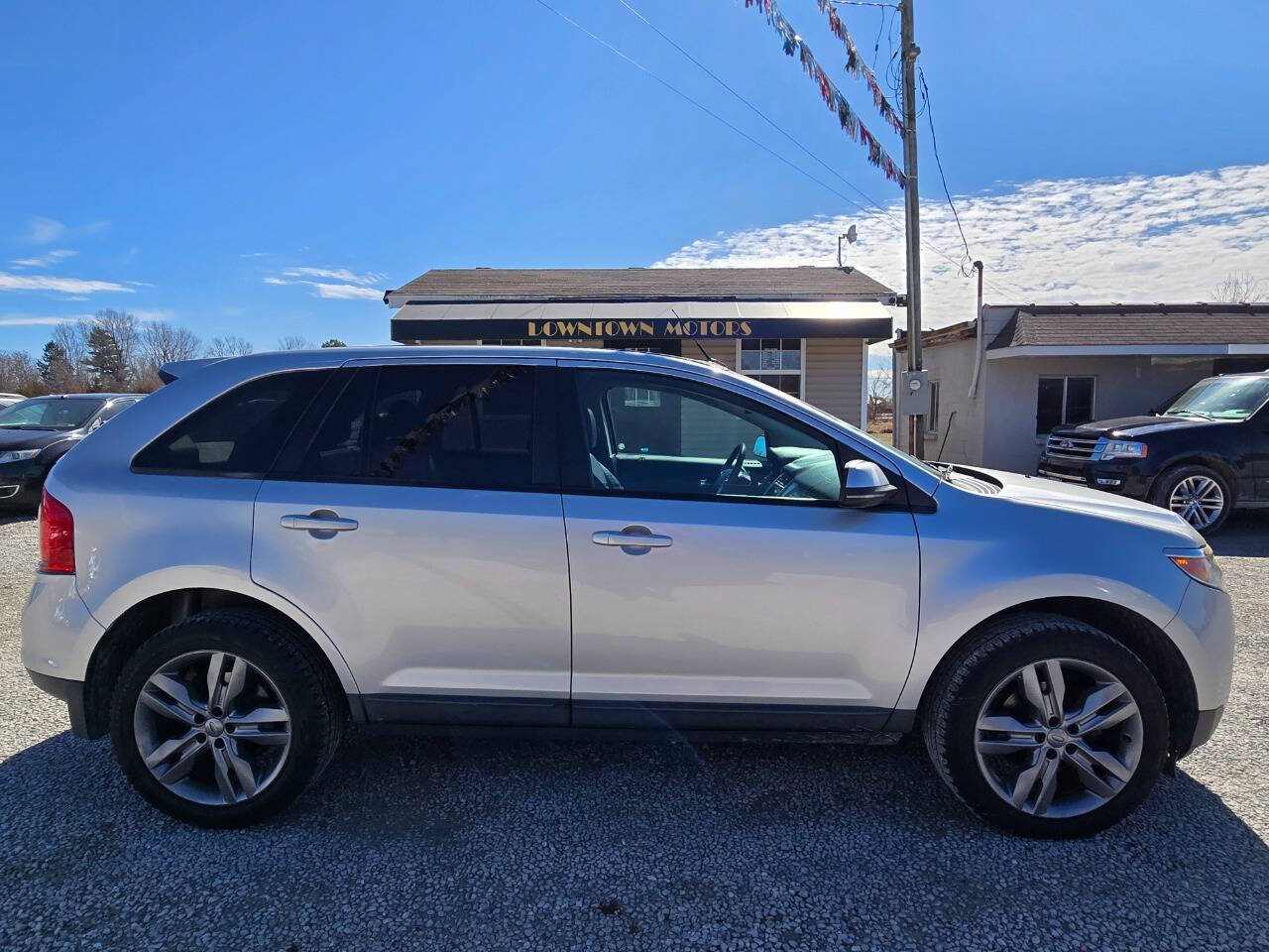 Silver 2013 Ford Edge SEL SEL 4dr Crossover 1