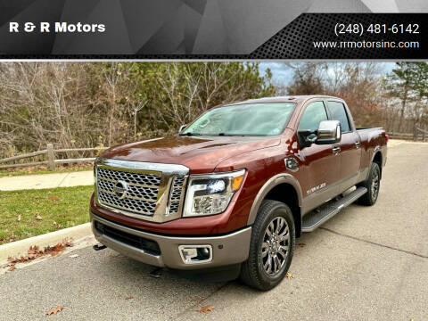 2016 Nissan Titan XD for sale at R & R Motors in Waterford MI