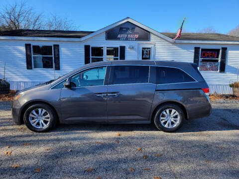 2016 Honda Odyssey for sale at R & L AUTO SALES in Mattawan MI