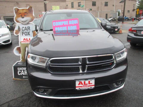 2015 Dodge Durango for sale at ALL Luxury Cars in New Brunswick NJ