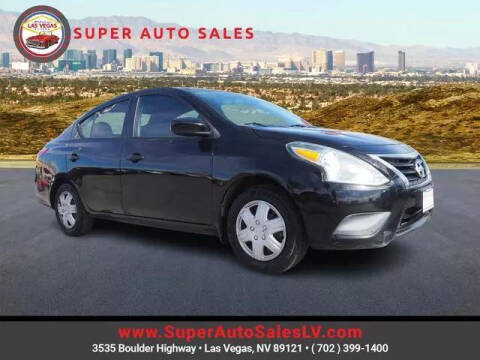 2017 Nissan Versa for sale at Super Auto Sales in Las Vegas NV