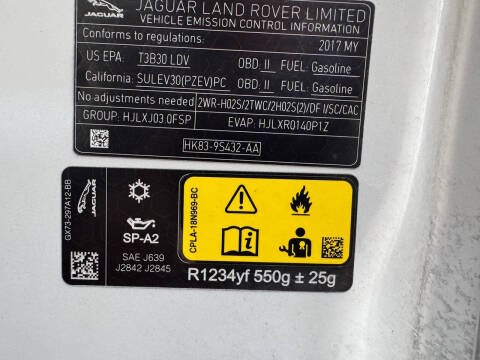 2017 Jaguar F-PACE 35t Prestige