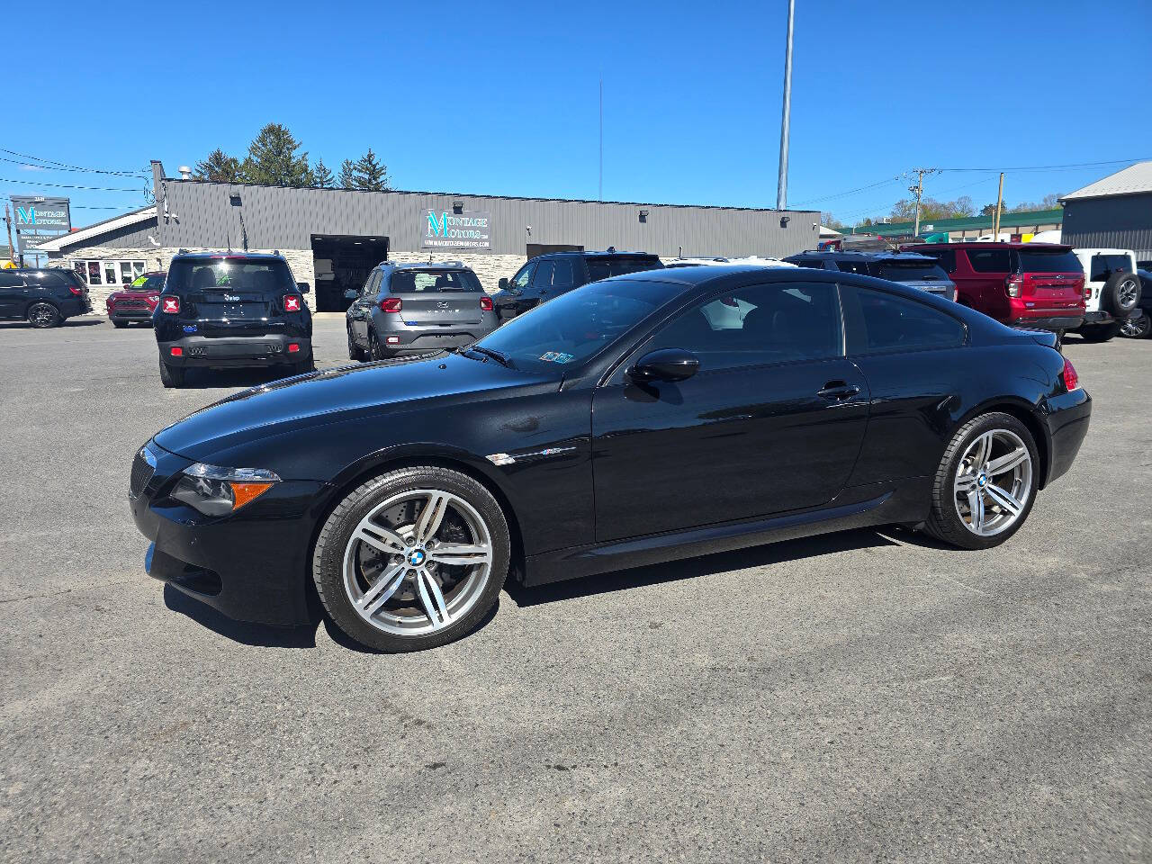 Black 2007 BMW M6 Base 2dr Coupe 2
