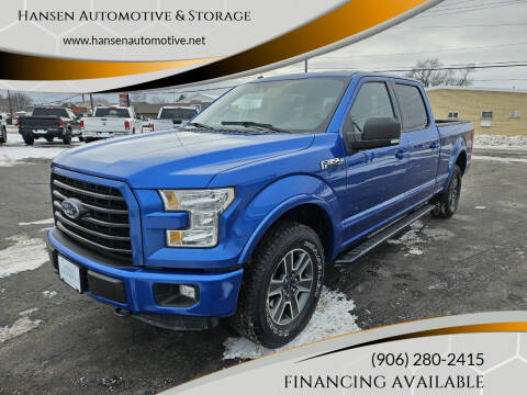 2016 Ford F-150 for sale at Hansen Automotive & Storage in Escanaba MI