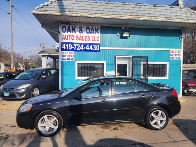2009 Pontiac G6 for sale at Oak & Oak Auto Sales in Toledo OH