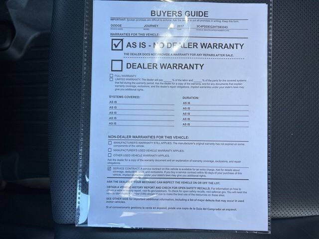 2017 Dodge Journey GT