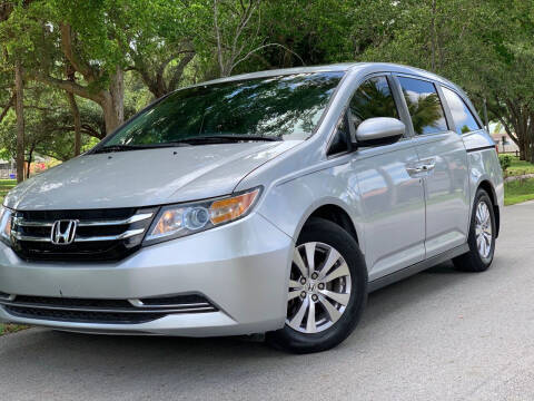 2014 Honda Odyssey for sale at HIGH PERFORMANCE MOTORS in Hollywood FL