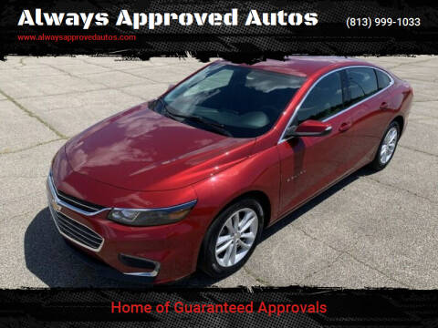 2018 Chevrolet Malibu for sale at Always Approved Autos in Tampa FL