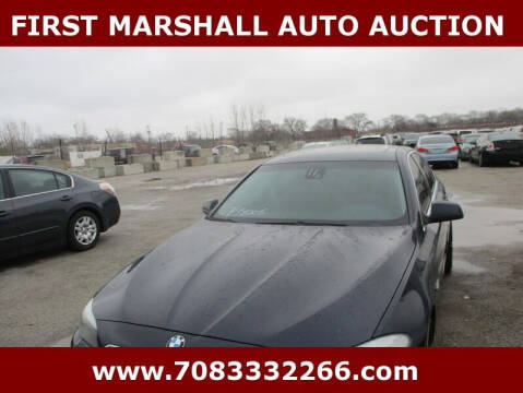 2011 BMW 5 Series for sale at First Marshall Auto Auction in Harvey IL