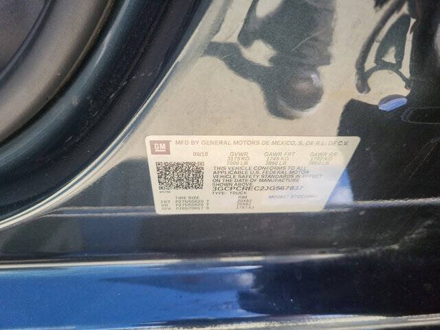 2018 Chevrolet Silverado 1500