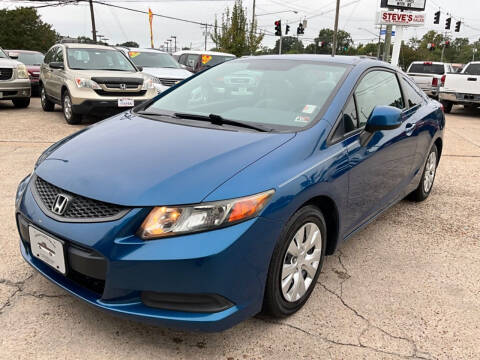 2012 Honda Civic for sale at Steve's Auto Sales in Norfolk VA