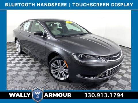 2015 Chrysler 200 for sale at Wally Armour Chrysler Dodge Jeep Ram in Alliance OH
