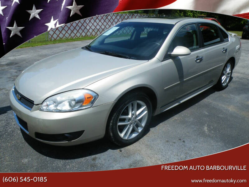 2012 Chevrolet Impala for sale at Freedom Auto Barbourville in Bimble KY