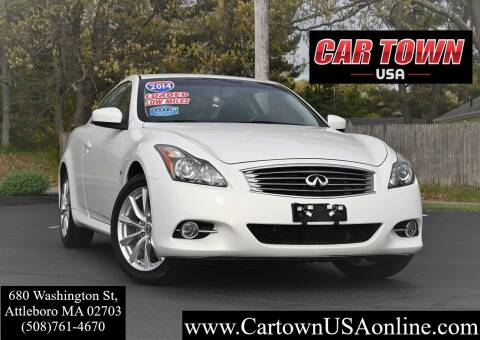 2014 Infiniti Q60 Coupe for sale at Car Town USA in Attleboro MA